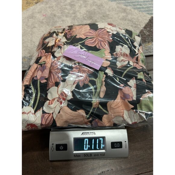 Who What Wear Multicolor Floral Waist Tie Maxi Skirt Size Medium Boho Trendy - Picture 9 of 9